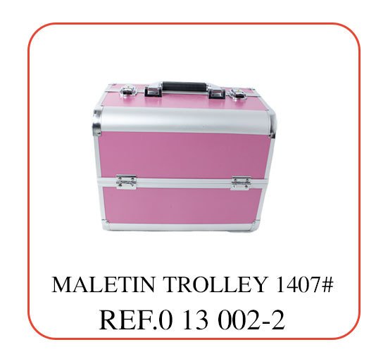 MALETIN TROLLEY 1407# ROSA