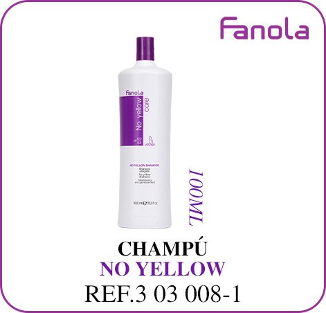 FANOLA CHAMPU NO YELLOW 1000ML