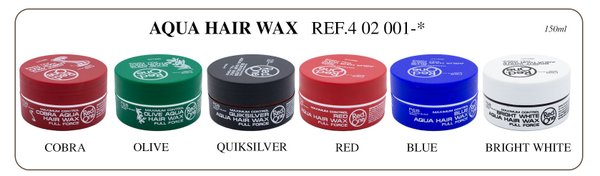 RED ONE HAIR WAX - BLUE 150ML