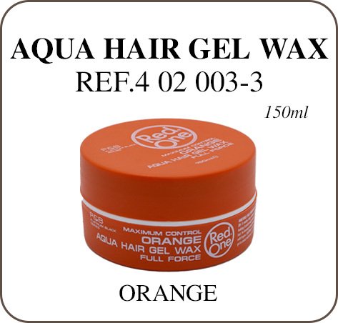 RED ONE HAIR WAX - ORANGE 150ML