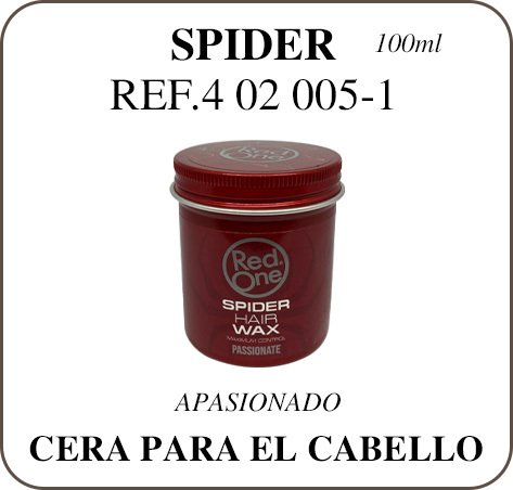 REDONE SPIDER HAIR WAX PASSIONATE 100ML